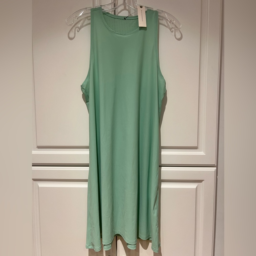 Sweaty Betty Explorer Ace Mini Dress Size Small Anthropologie NWTGuacamole Color